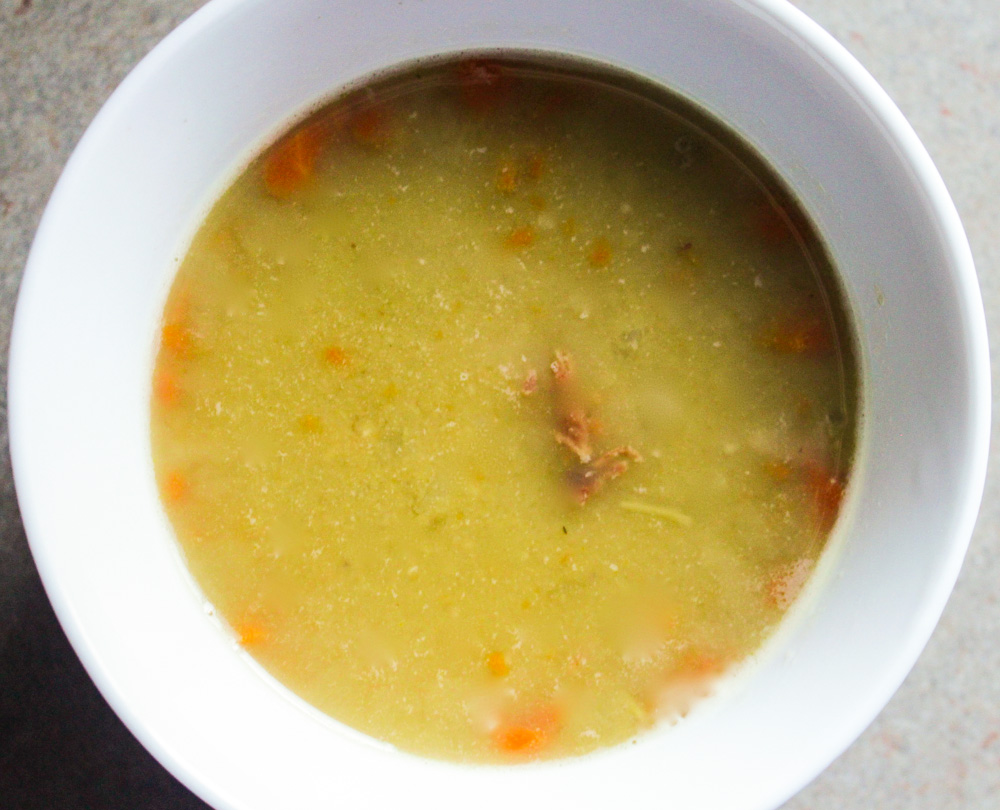 healthy split pea soup-1