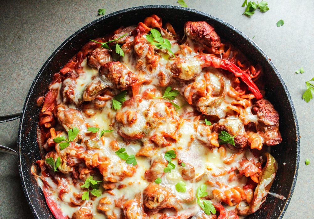 skillet-sausage-and-peppers