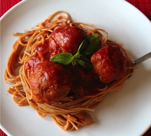 Spaghetti and Meatballs I LisaGCooks.com