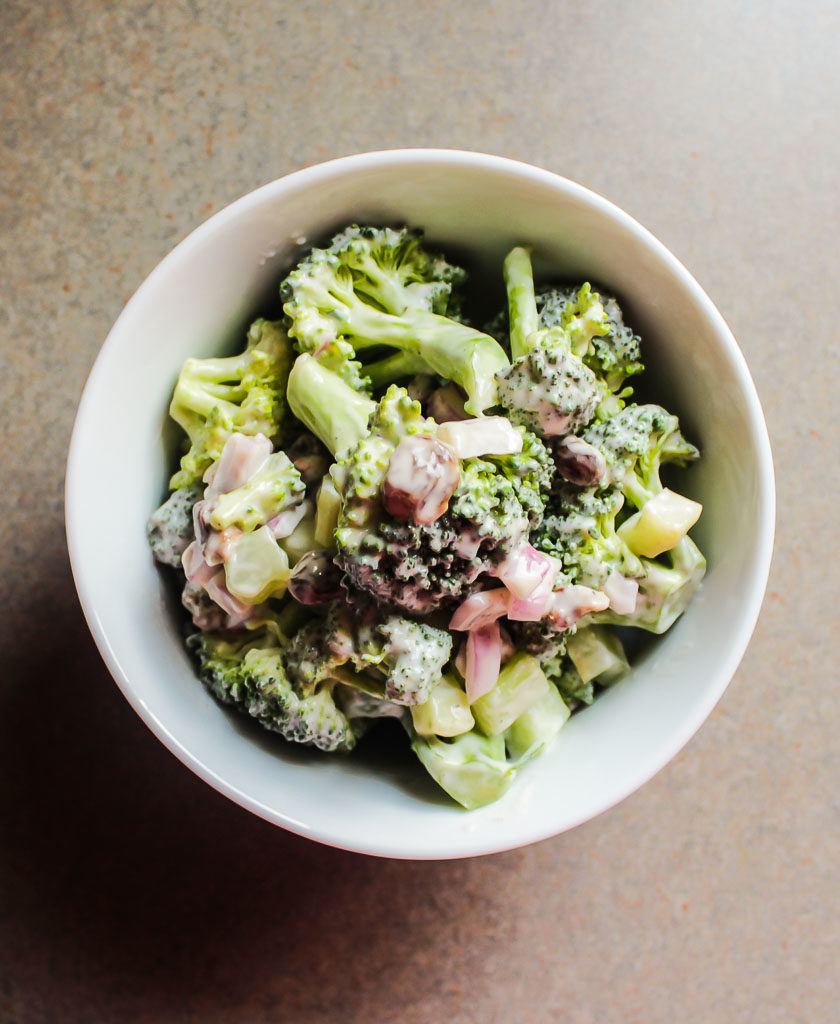 Broccoli Salad I LisaGCooks.com