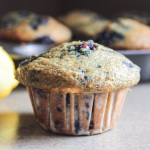 Lemon-Blueberry Muffins I LisaGCooks.com