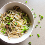 Bean Sprouts Stir Fry (Chow Mein) I LisaGCooks.com