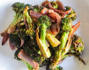 Roasted Vegetable Teriyaki I LisaGCooks.com