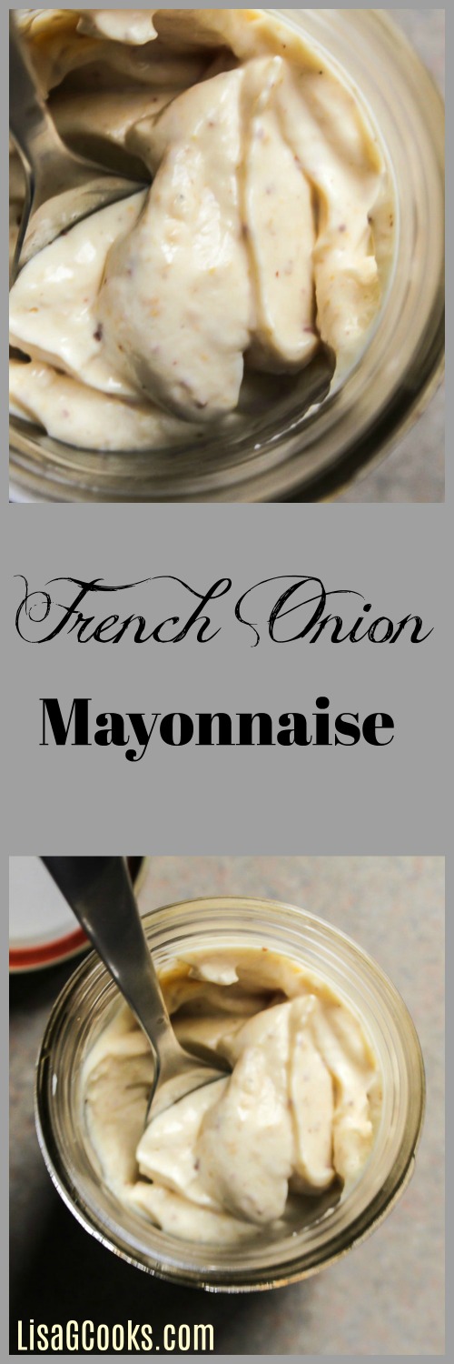 French Onion Mayonnaise LisaGCooks.com