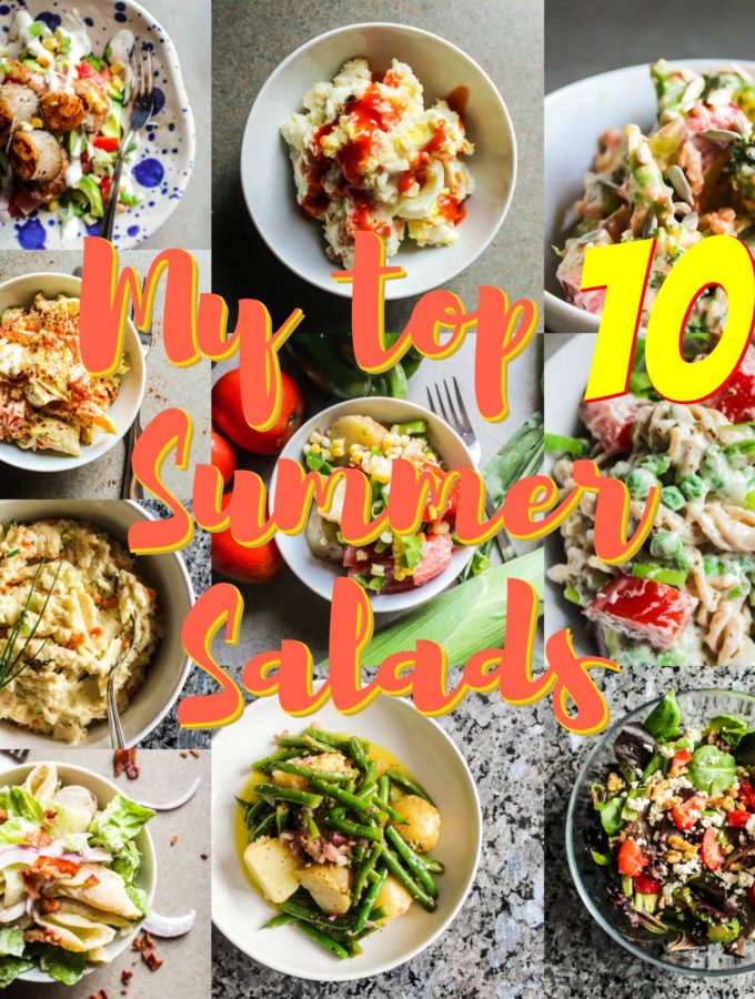 Top 10 Summer Salads I LisaGCooks.com