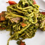 Pasta Pesto alla Carlofortina I LisaGCooks.com