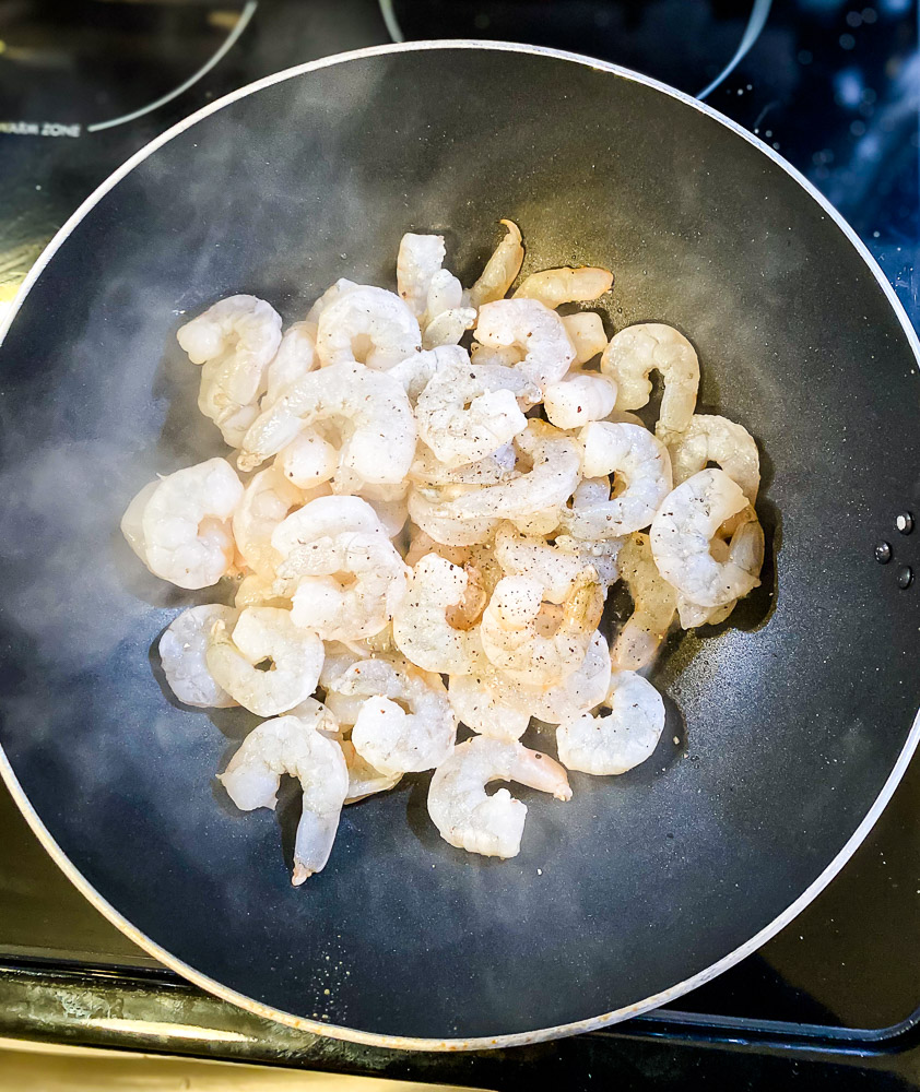Shrimp Stir fry I LisaGCooks.com