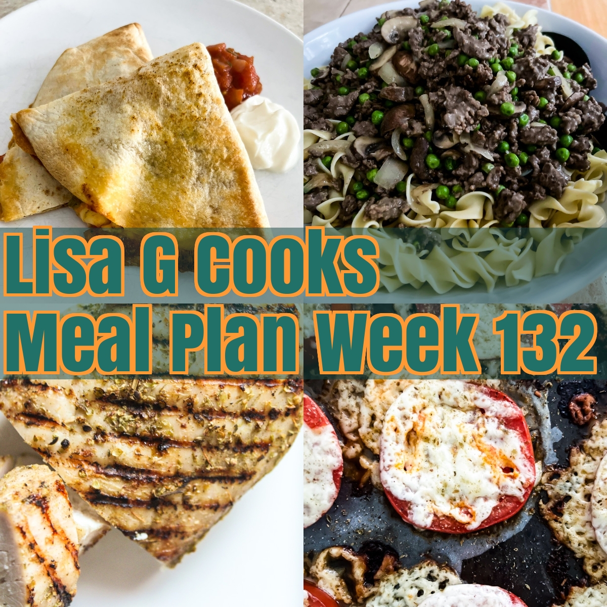 Healthy Meal Plan I LisaGCooks.com