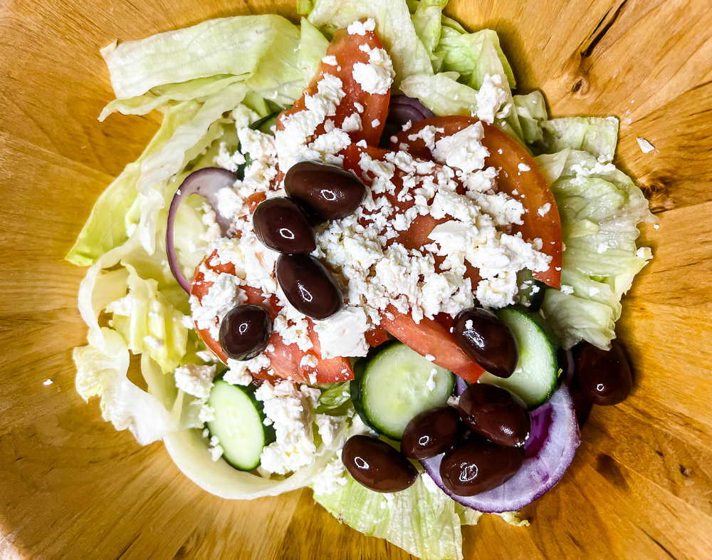 Creamy Greek Salad Dressing I LisaGCooks.com
