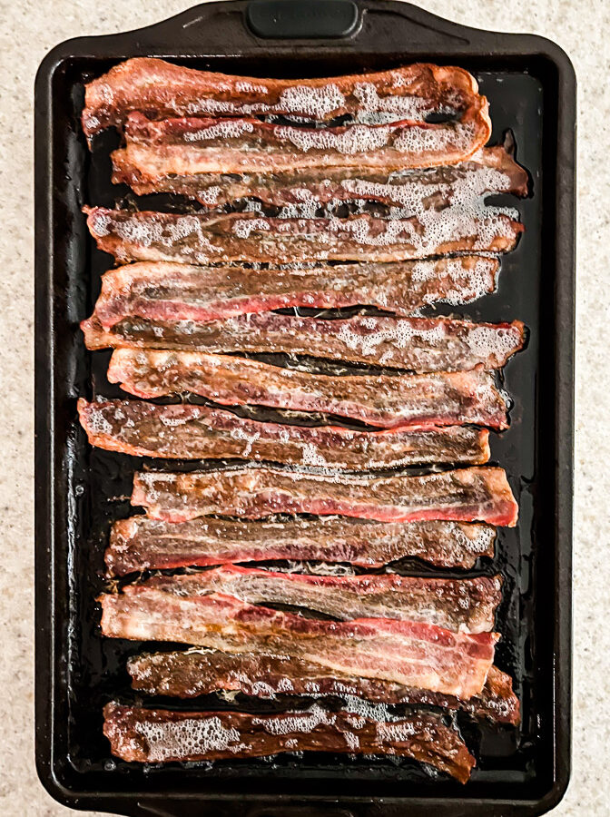 Baked Bacon I LisaGCooks.com